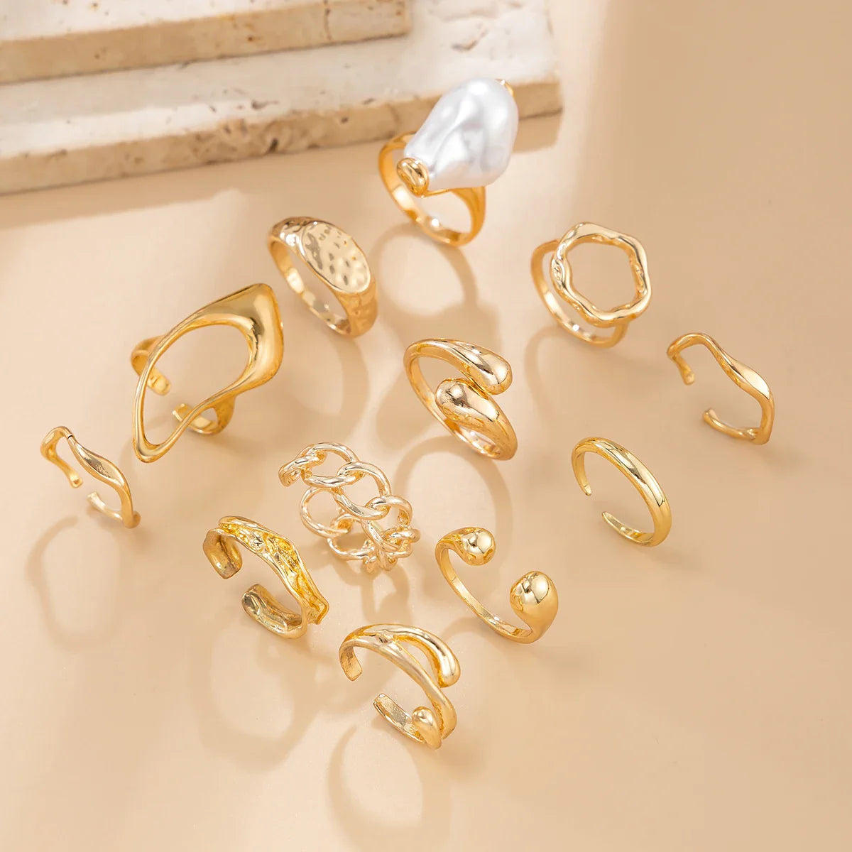 Bague Ouverte style Riviera